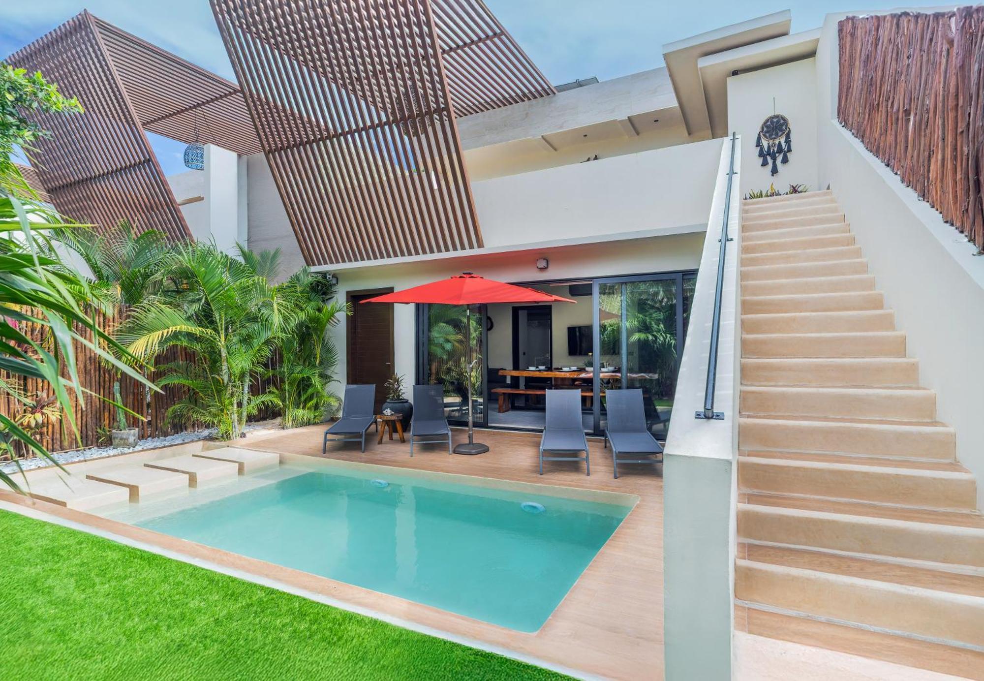 Villa con piscina privada