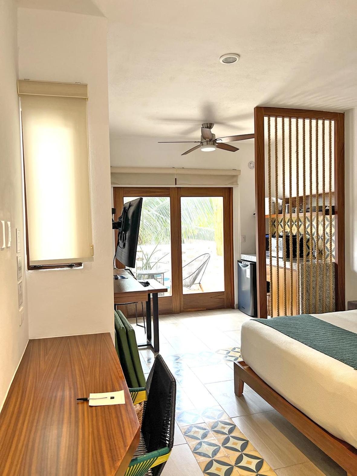Estudio con terraza
