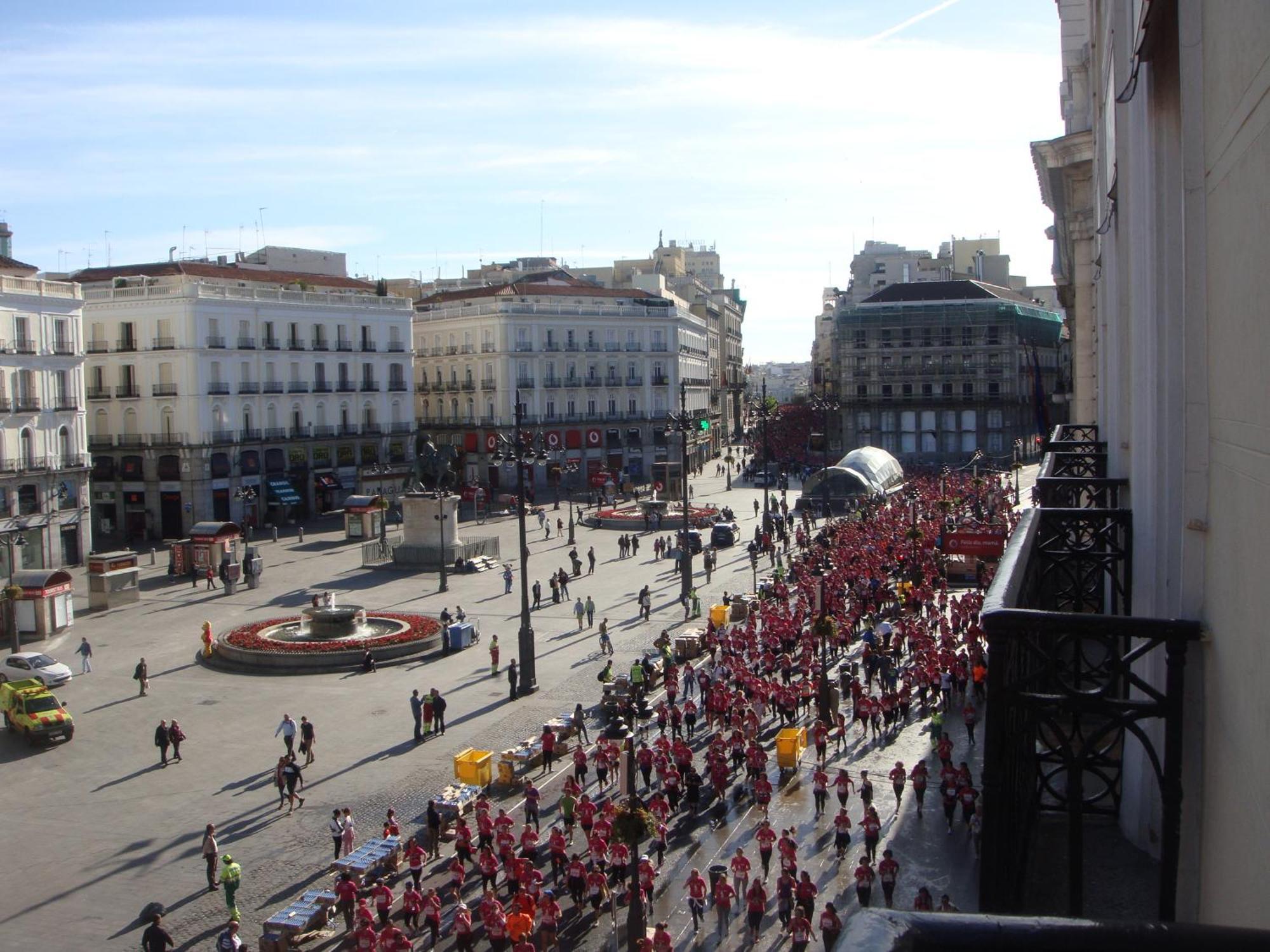 Habitación Cuádruple con vistas a la Puerta del Sol