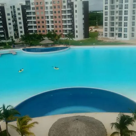 Departamento en Dream Lagoons Cancun-2