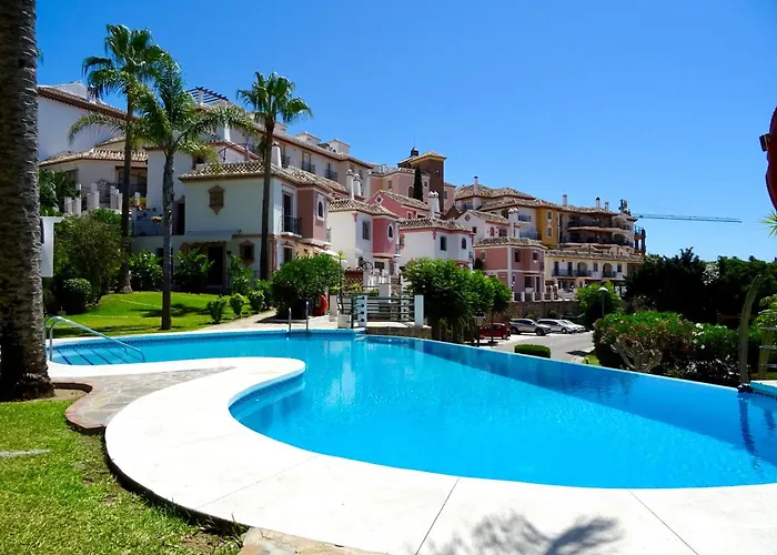 Semidetached Duplex Home At Puebla Aida, Mijas Golf With Pool, Golf And Sea Views Málaga