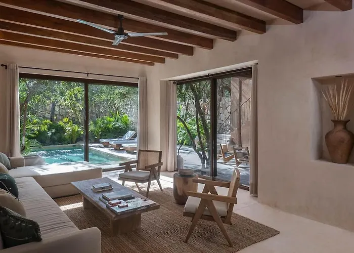 Boho Retreat In Kokoon Jungle Villa Tulum