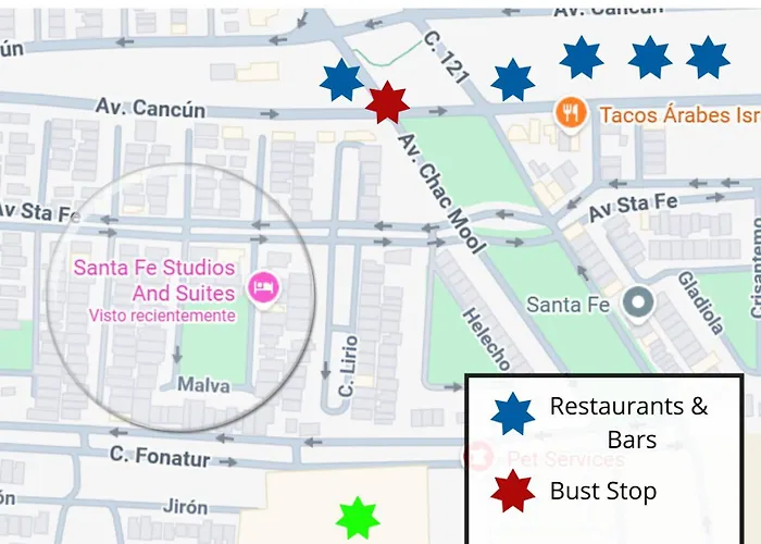 Santa Fe Studios And Suites Cancún