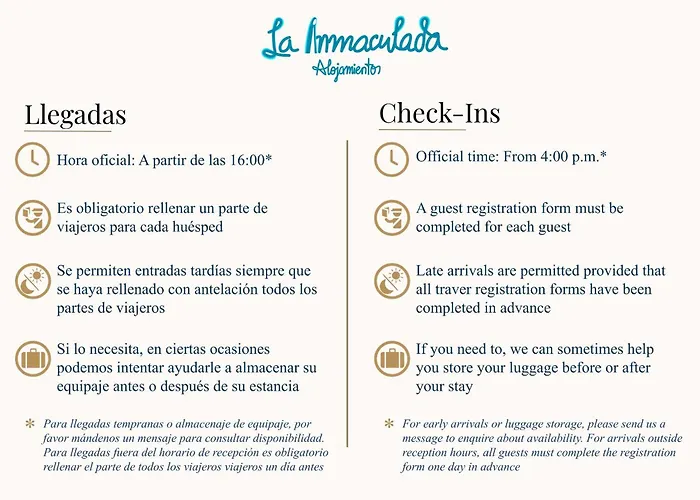 La Inmaculada Alojamientos Málaga
